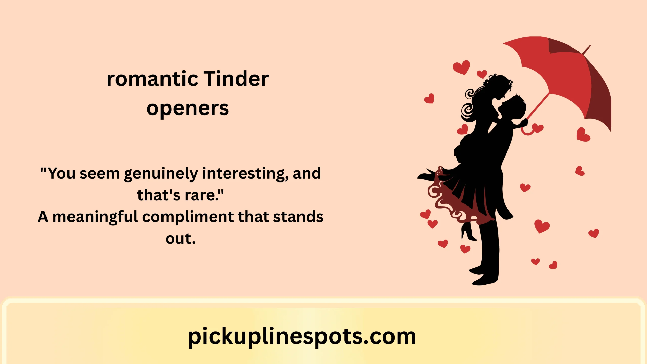 romantic Tinder openers