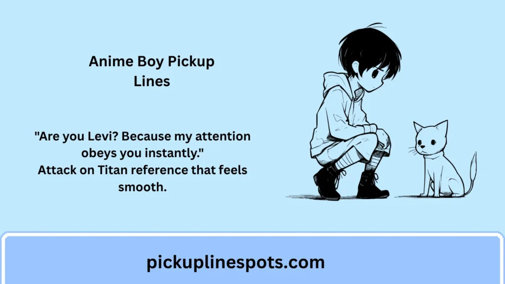 Best Anime Boy Pickup Lines for Flirty Otaku Conversations 2026 💛