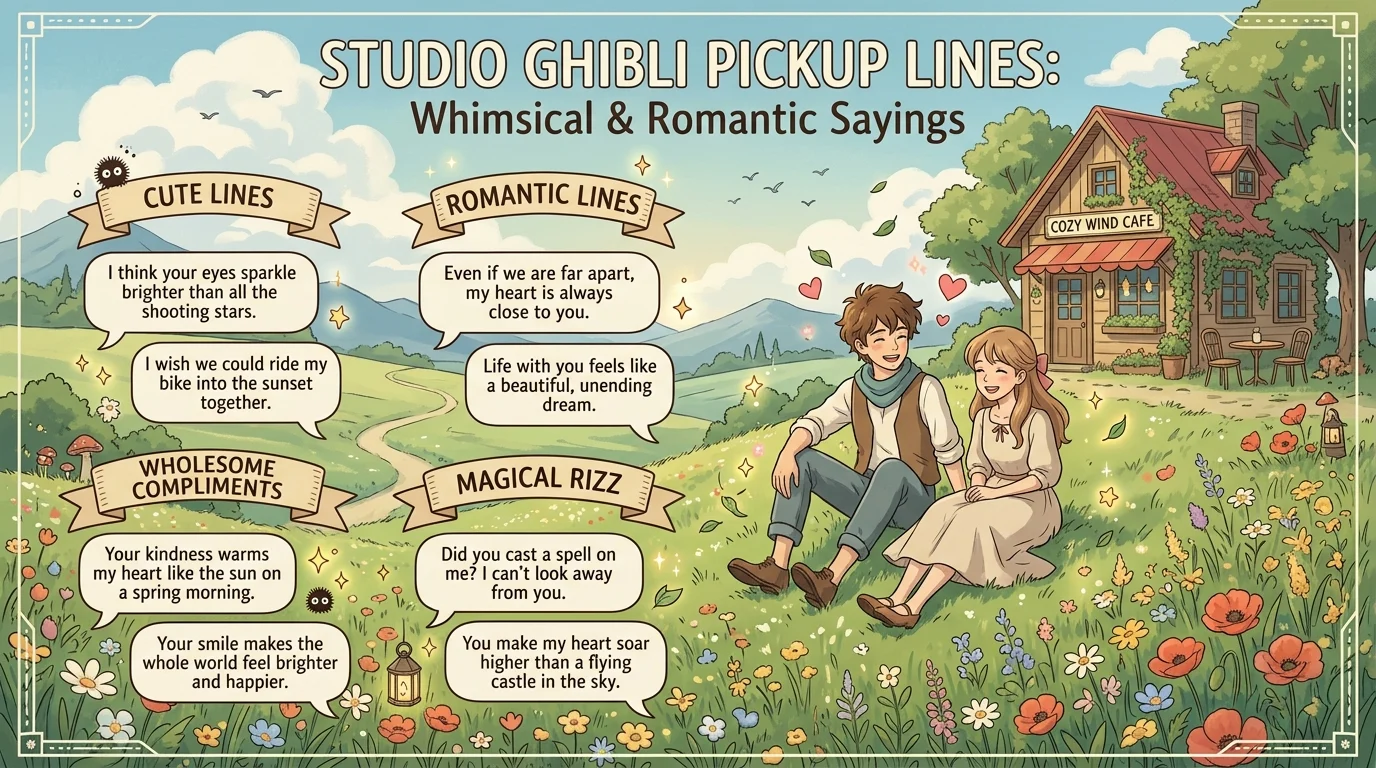 One-Word and Short Studio Ghibli Replies