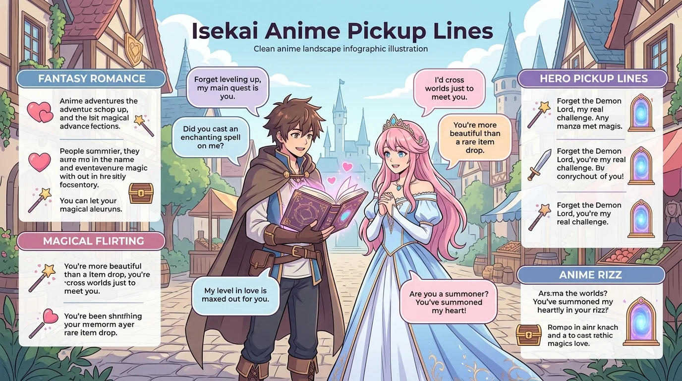 Romantic Isekai Pickup Lines