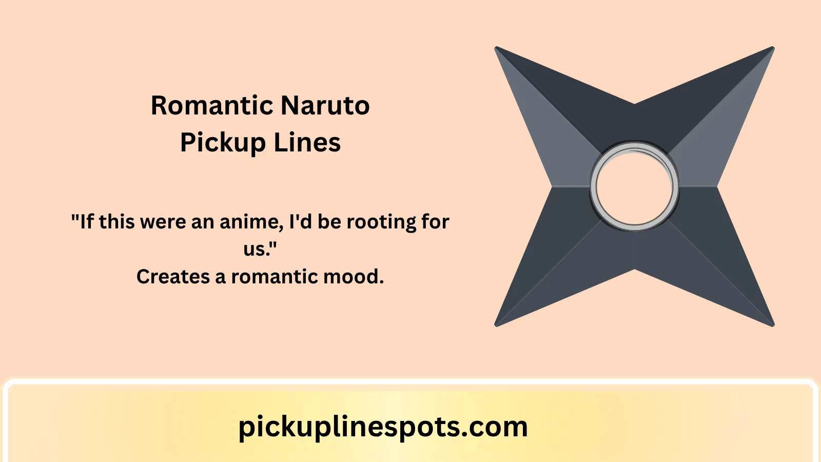 Romantic Naruto Pickup Lines