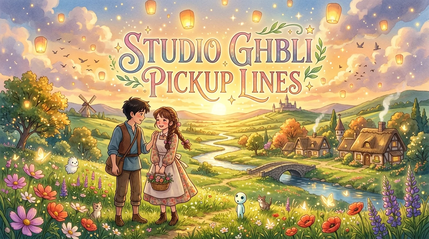Studio Ghibli Pickup Lines