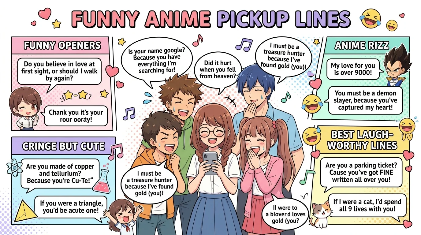 Texting and Social Media Anime Replies