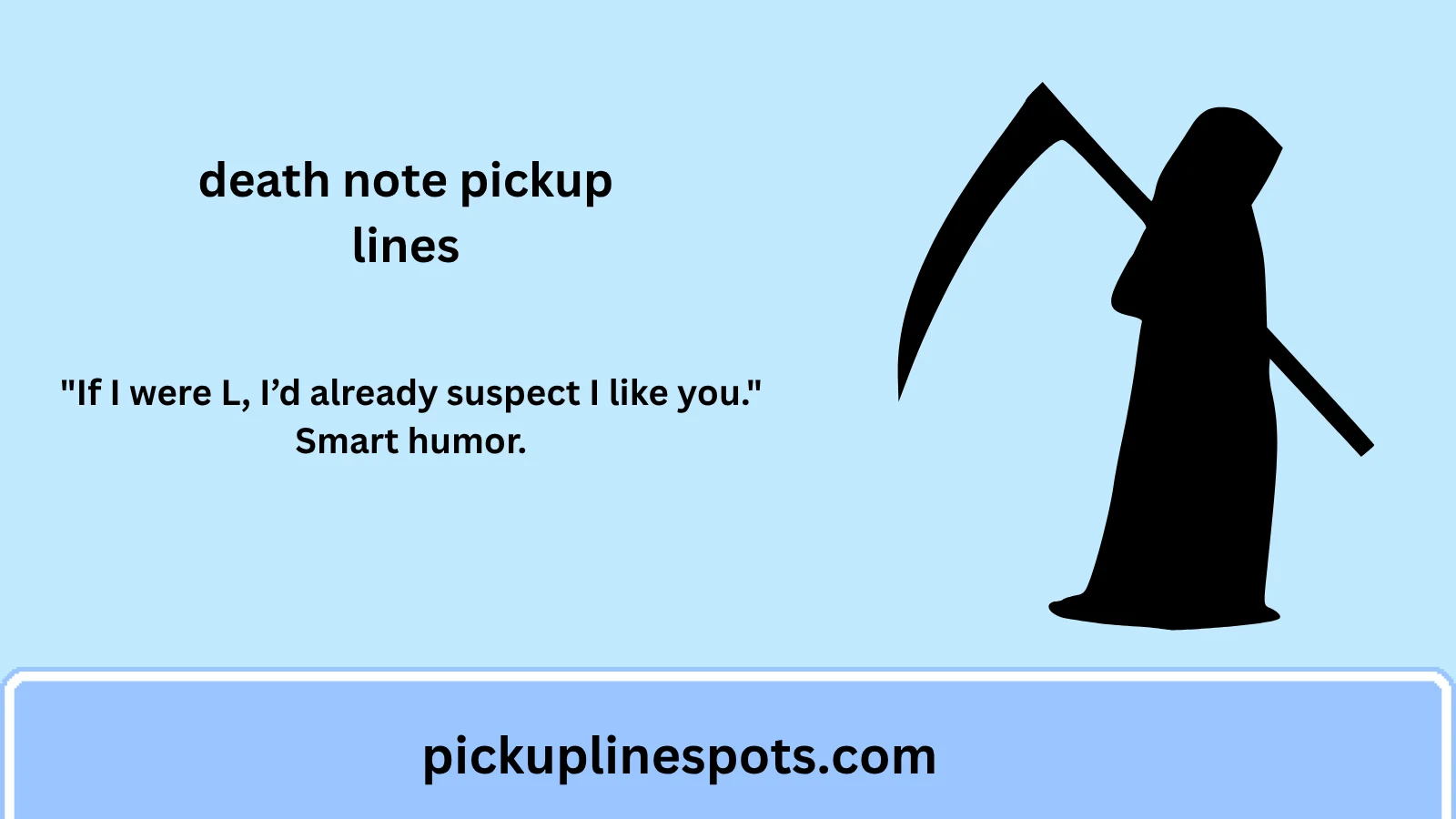 death note pickup lines