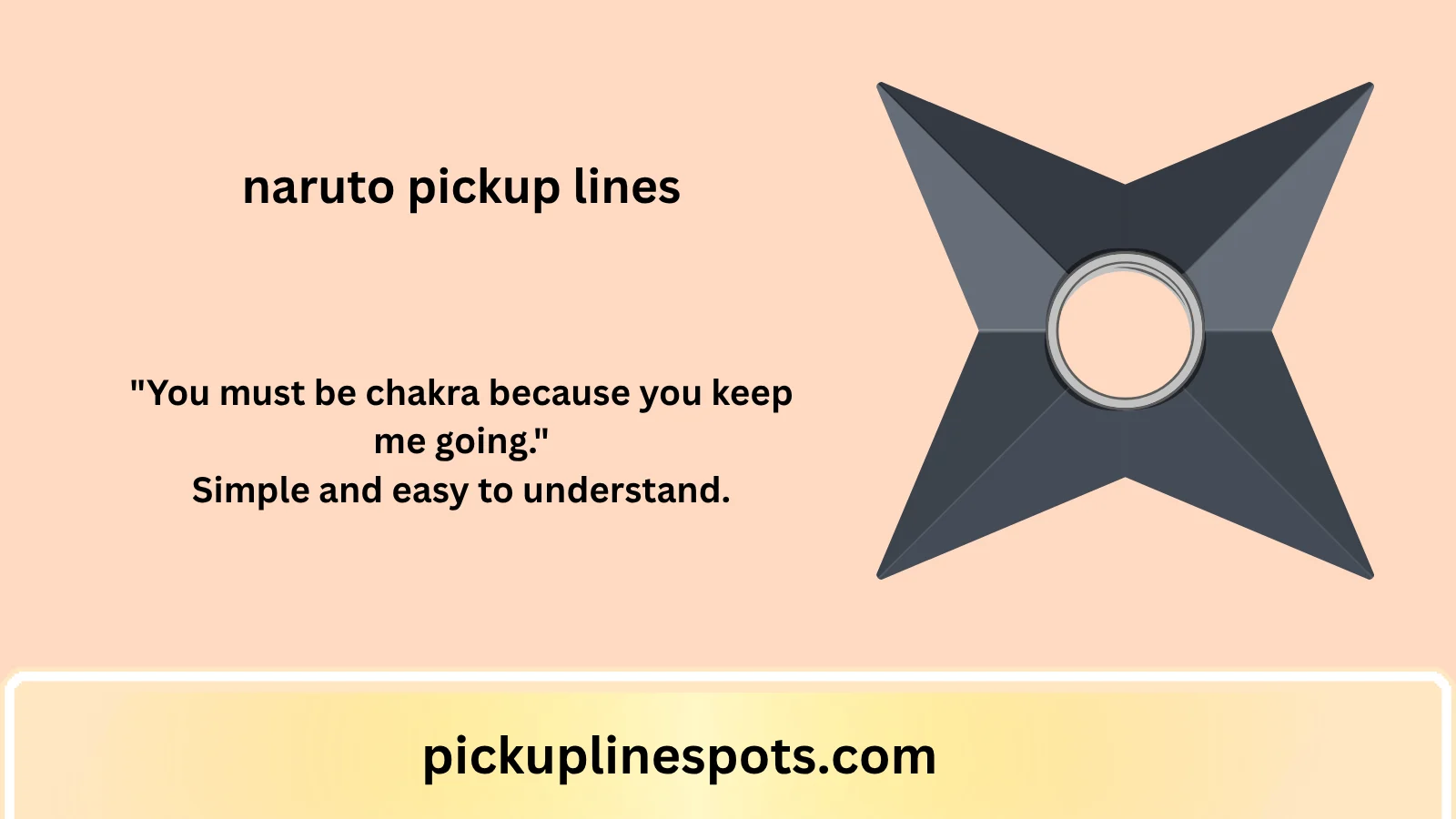 naruto pickup lines